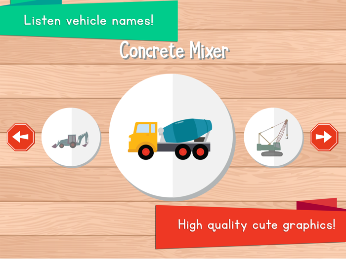 Puzzle Games for Kids Vehicle