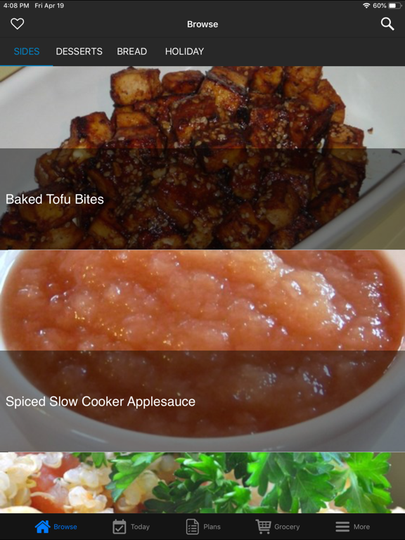 Vegan Recipes: Meals & More iPad screenshot 6 - Food & Drink app