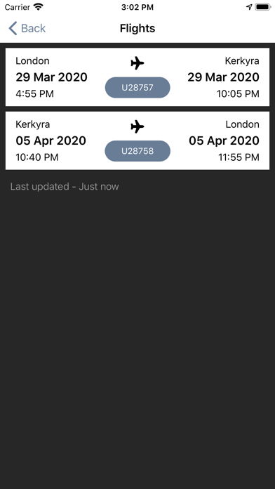 Simpson Travel iPhone screenshot