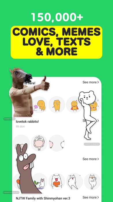 GIF Stickers for Whatsapp Chat Screenshot