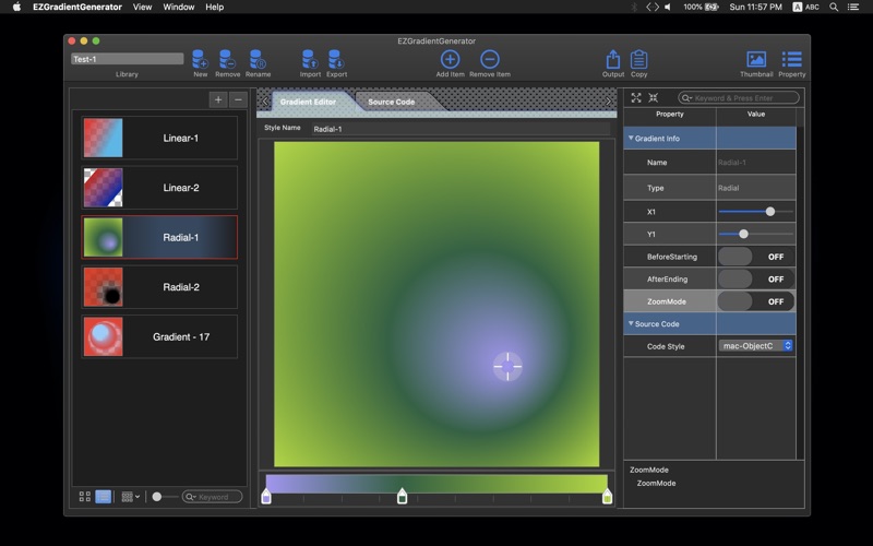 EZGradientGenerator screenshot 3