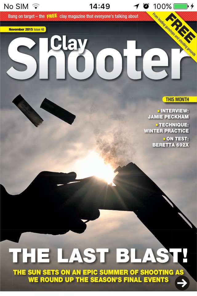 Clay Shooter Magazine screenshot 2