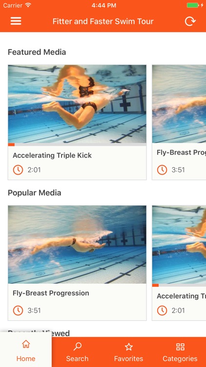 Swim Videos by Fitter & Faster