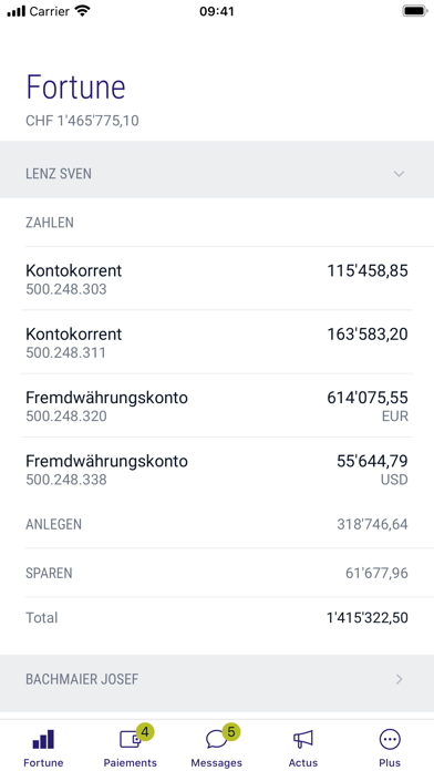 Screenshot #2 pour Mobile Banking Bank Leerau