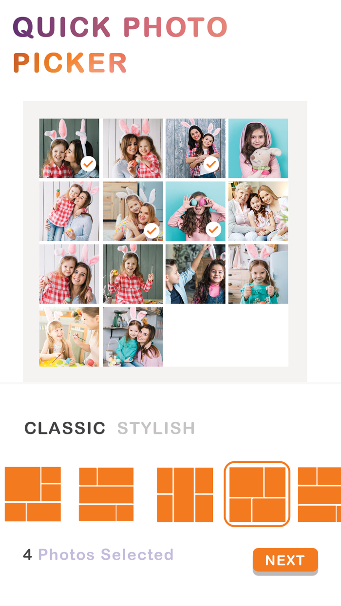 Easter Photo Collage Frame App