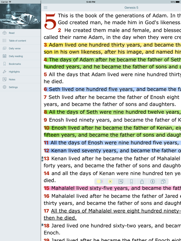 Bible International Version screenshot 3