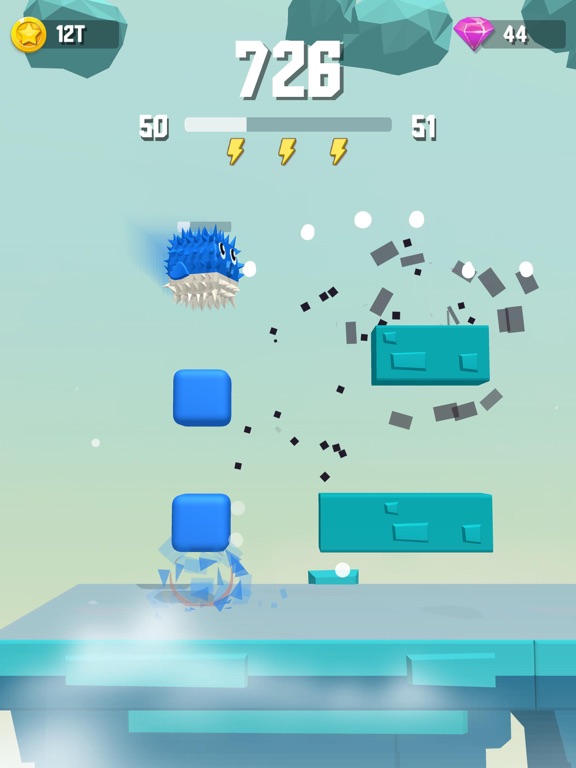 Screenshot #5 pour Square Rush 3D - Perfect Cross