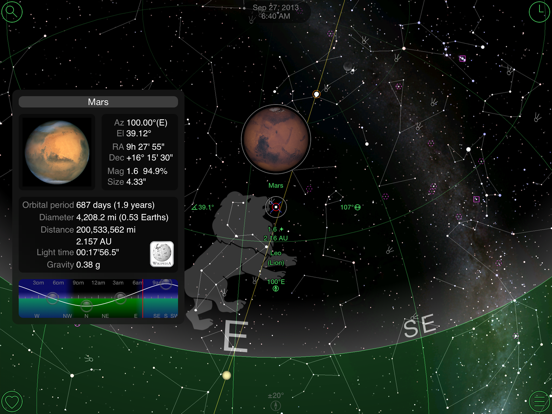 GoSkyWatch Planetarium iPad app afbeelding 3