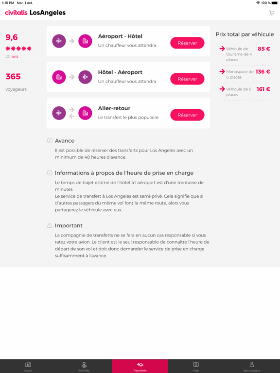 Screenshot #6 pour Guide Los Angeles Civitatis