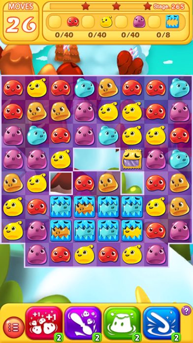 Screenshot #1 pour Jelly Jelly Crush - In the sky