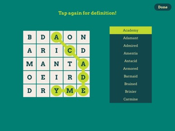Brain Games : Words & Numbers iPad screenshot