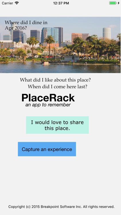 PlaceRack