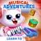*** "Musical Adventures" is a fun music educational game for preschoolers, with more than 25 popular famous songs different musical genres
