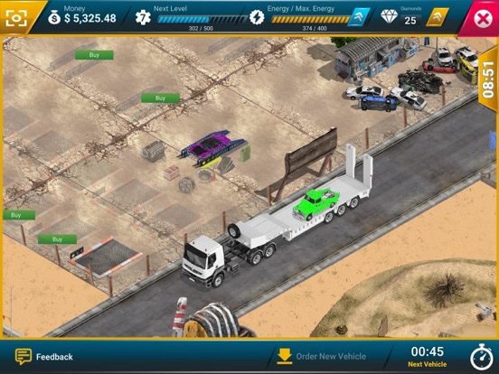 Junkyard Tycoon - Car Business iPad app afbeelding 1