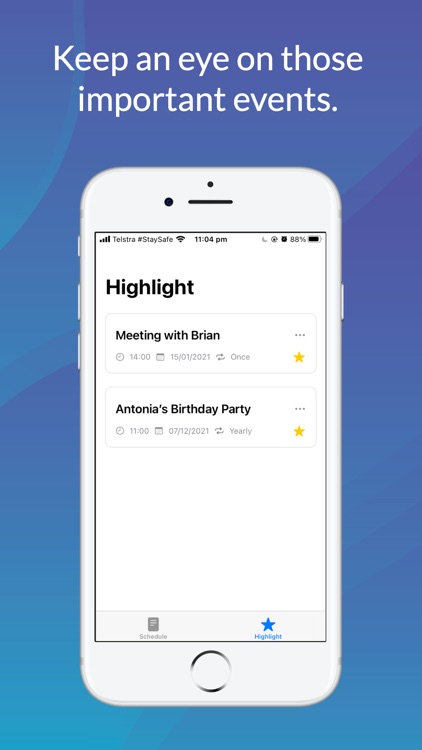 Scheduler: ICS feeds