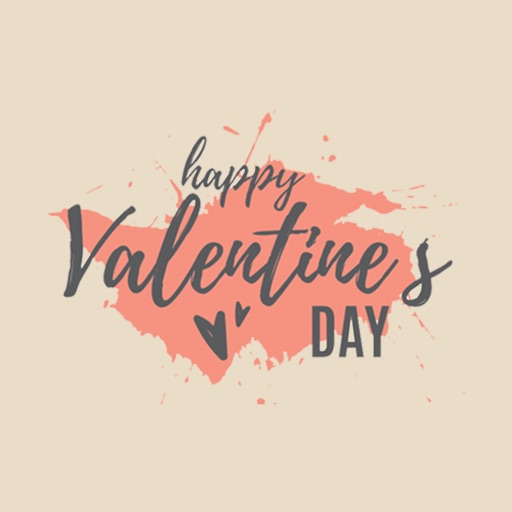 Stickers Happy Valentines Day