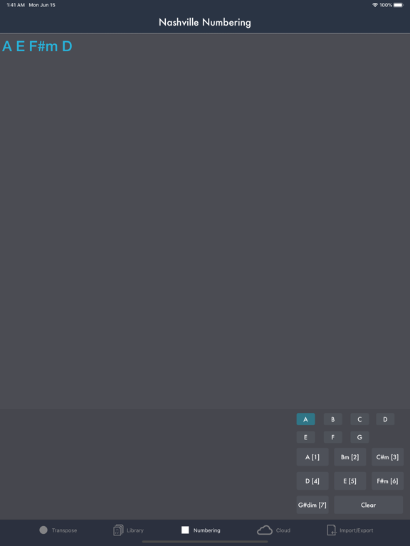 Screenshot #5 pour Transposer-Live