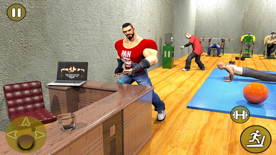 #3. Virtual Gym Buddy Simulator 3D (iOS) By: Meta Dort