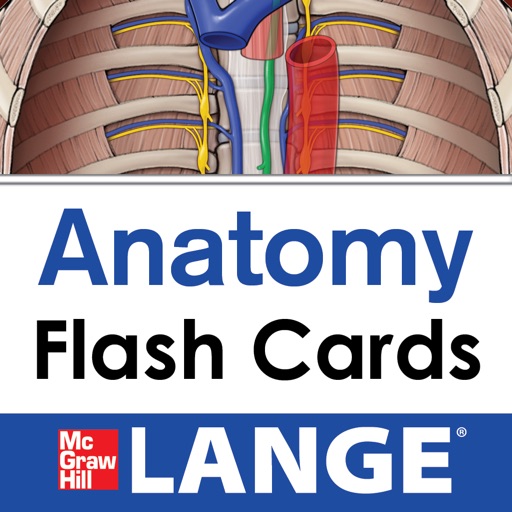 Lange Anatomy Flash Cards iOS App