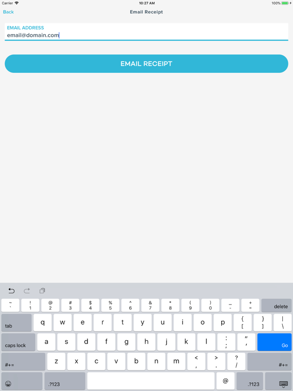 PayJunction iPad screenshot 4 - Business app