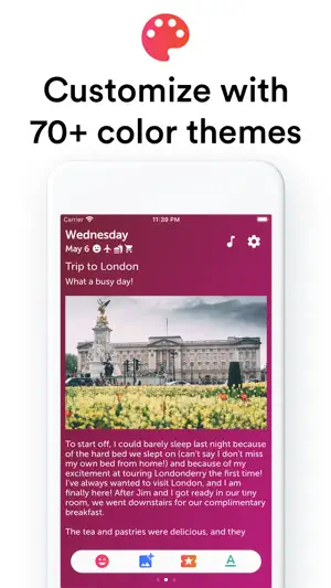 Miary: Diary & Mood Tracker screenshot 2