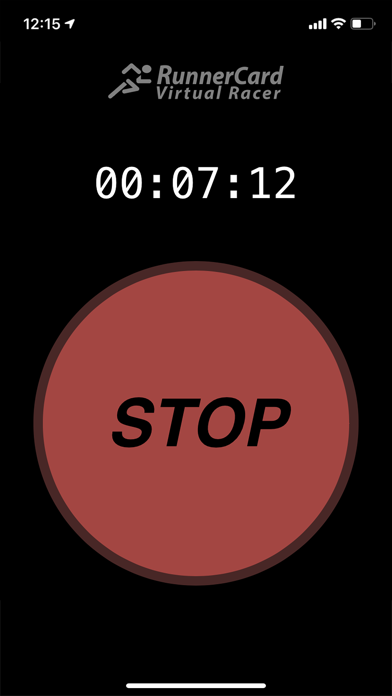 RunnerCard Virtual Racer Screenshot 3 - AppWisp.com