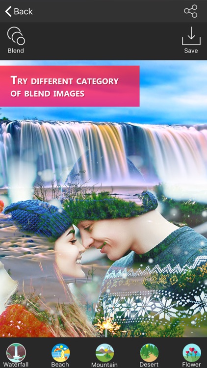 Nature Photo Blend Editor