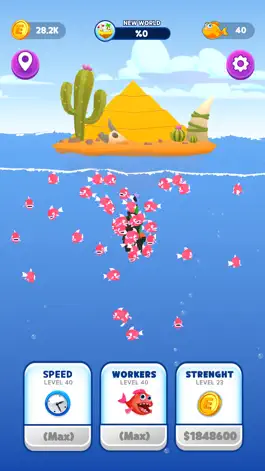 Game screenshot Idle Fish Colony hack