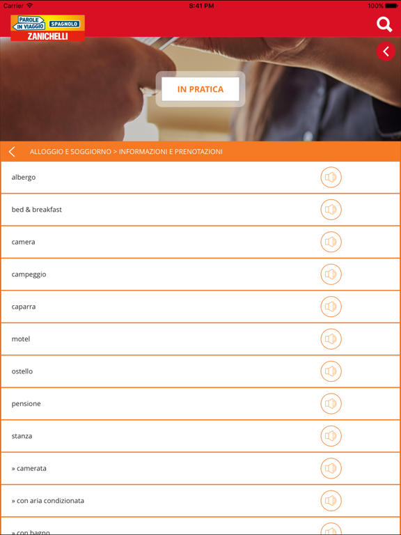 Screenshot #5 pour Parole in viaggio - Spagnolo