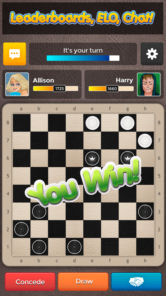 #3. Checkers Plus - Board Game (iOS) 由: Spaghetti Interactive