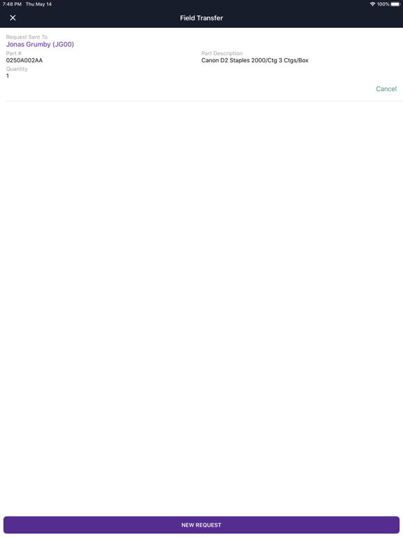 ECI MobileTech iPad screenshot 5 - Business app
