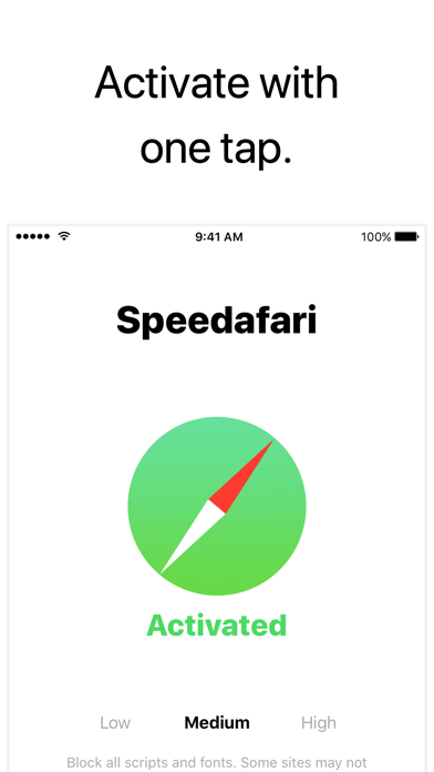 Speedafari – Speed Up Safari on Slow 3G, Edge, and Wifi Networks screenshot 3