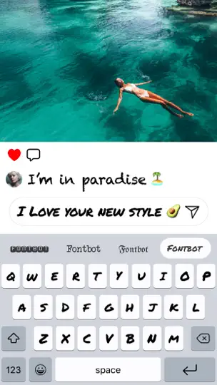 Fonts Air - Yazı Tipi Klavyesi iPhone Ekran Görüntüsü 6