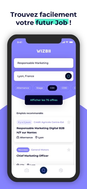 Wizbii Offres D Emploi Im App Store