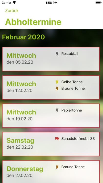 abfallapp Lindlar screenshot-3