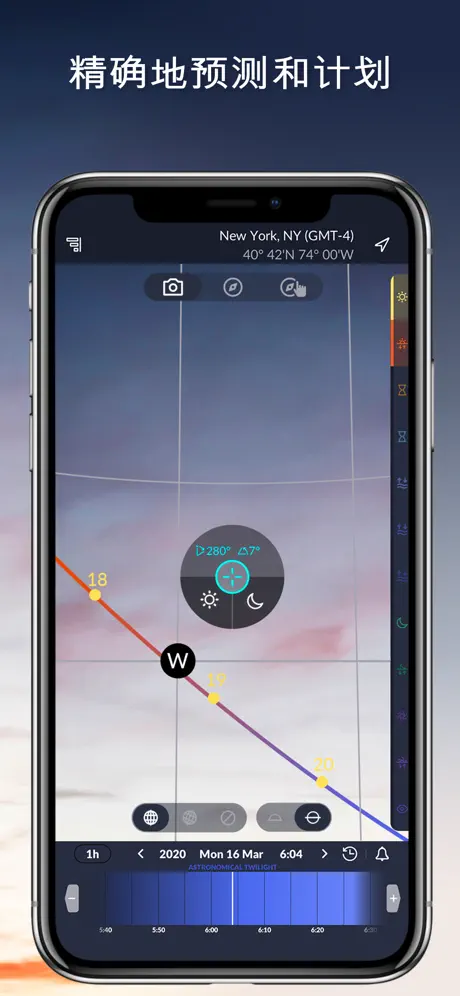 Ephemeris：太阳、月球、银河系