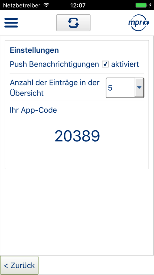 #4. mpr-mobil (iOS) 由: Milchprüfring Bayern e.V.