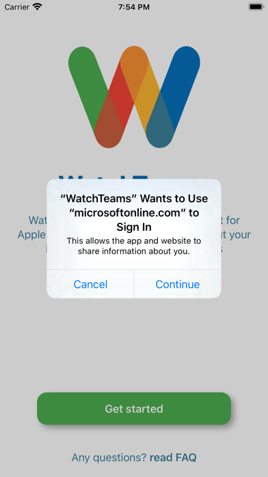 WatchTeams Screenshot 2 - AppWisp.com WatchTeams Screenshot 2 - AppWisp.com