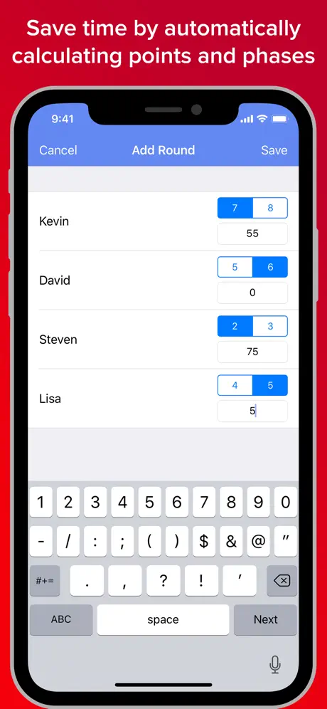 Phase 10 Score Keeper Pro
