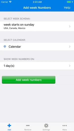Week Numbers - Calendar Weeks screenshot 2