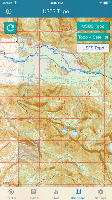 Topo Map & Hiking Trackerのおすすめ画像9