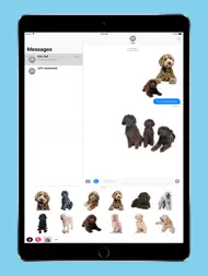 Labradoodle Stickers ipad bilder 0