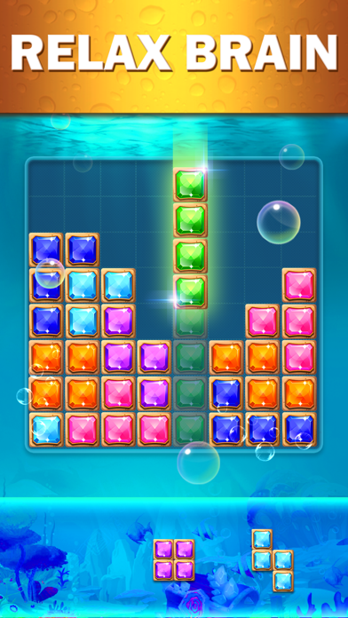 Screenshot #2 pour Jewels Block Puzzle