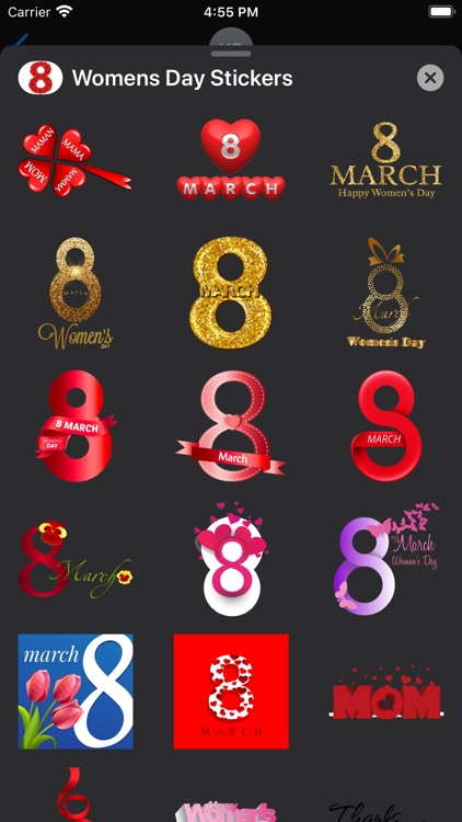 Happy Women's Day Sticker-Pack screenshot-5