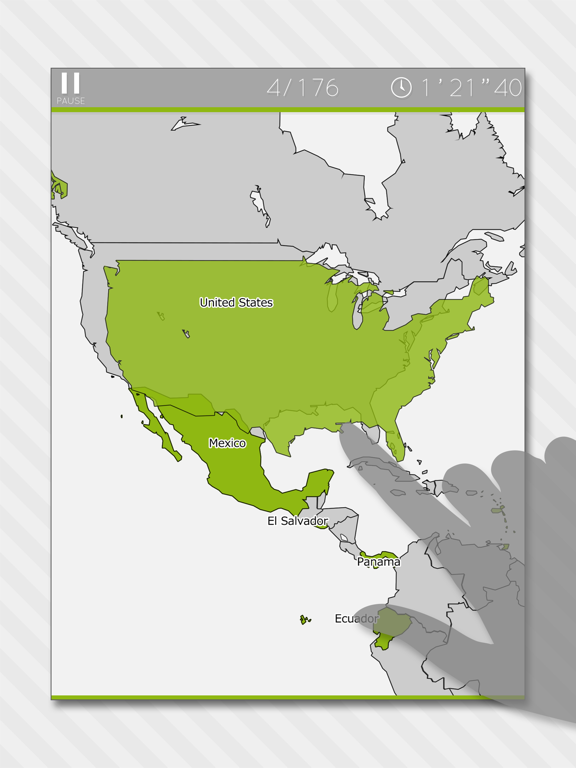 Screenshot #5 pour EnjoyLearning World Map Puzzle