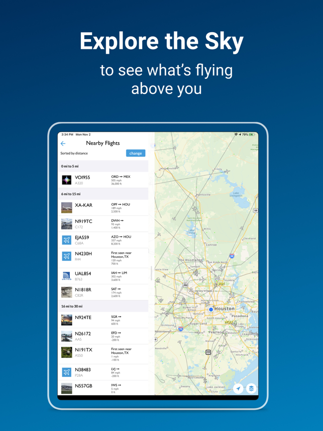 ‎FlightAware Flight Tracker Capture d'écran