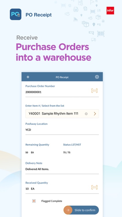 MobileFirst for Infor M3 Cloud screenshot-5
