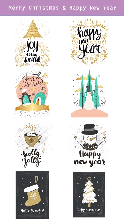 Hand Drawn Vintage Christmas screenshot-4