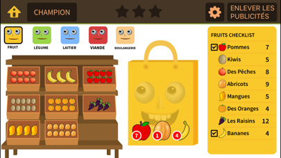 Screenshot #3 pour Jeu d'apprentissage d'épicerie