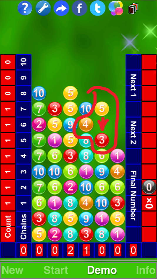 #2. Number Chain by SZY (iOS) 由: Shen Zhongyuan